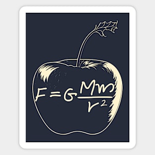 Newton's apple Magnet